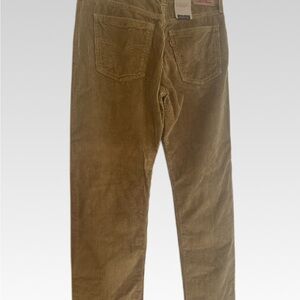 NWT Levi’s Men's Tan Corduroy Pants size 29X30